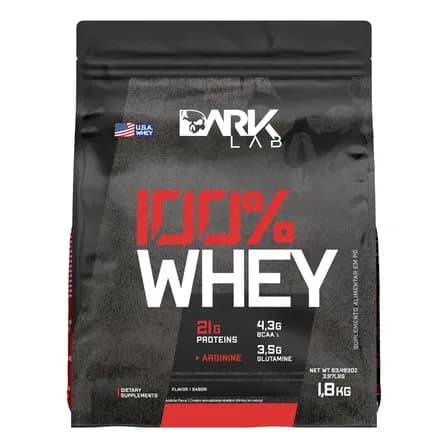 100% Whey Protein Chocolate Refil 1,8kg - Dark Lab