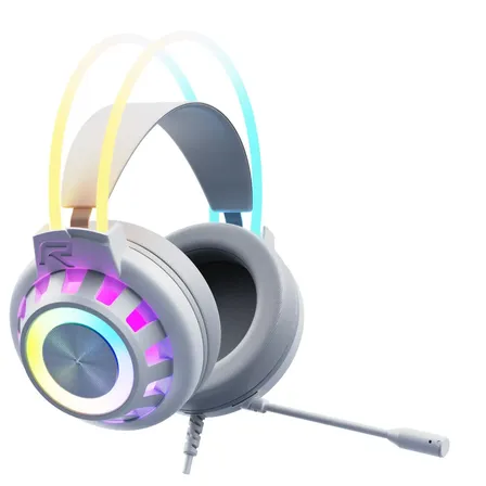 Fone De Ouvido Headset Gamer 7.1 RGB G3 50mm Para PS3/PS4/PS5/PC Com Microfone Heatset Gamer Fone Ouvido Computador Jogo Bom Bonito Barato