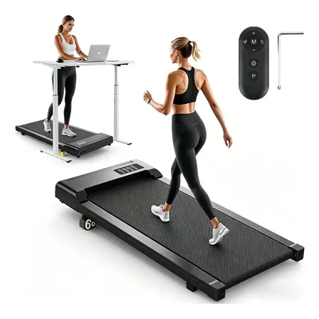 Esteira Elétrica Inclinacão 2.5hp C/amortecimento Duplo+led Preto
